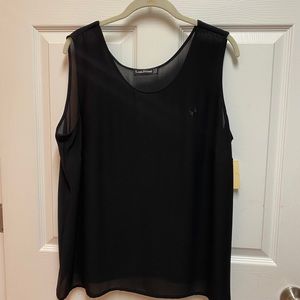 Louis Feraud Sheer Top